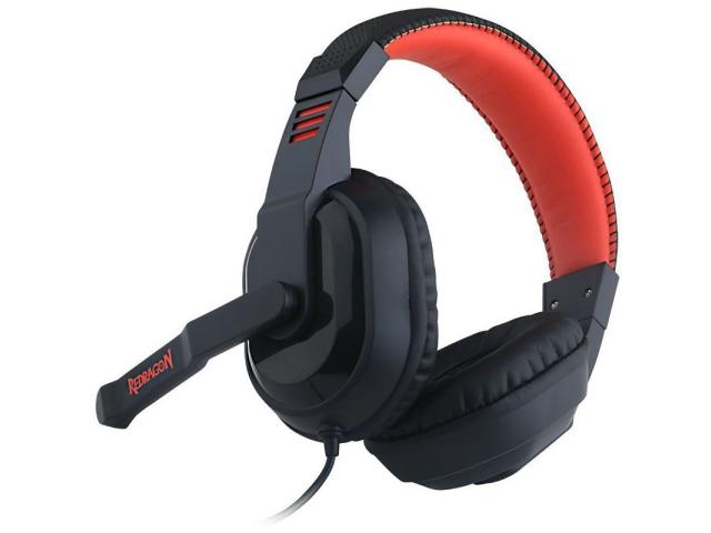 Casti cu microfon Redragon Garuda H101, USB-A/3.5mm jack, Black-Red