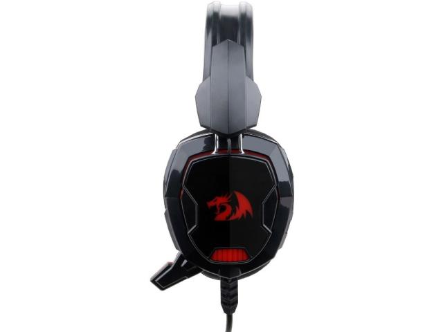 Casti cu microfon Redragon Glaucus, 3.5mm jack/USB-A, Black