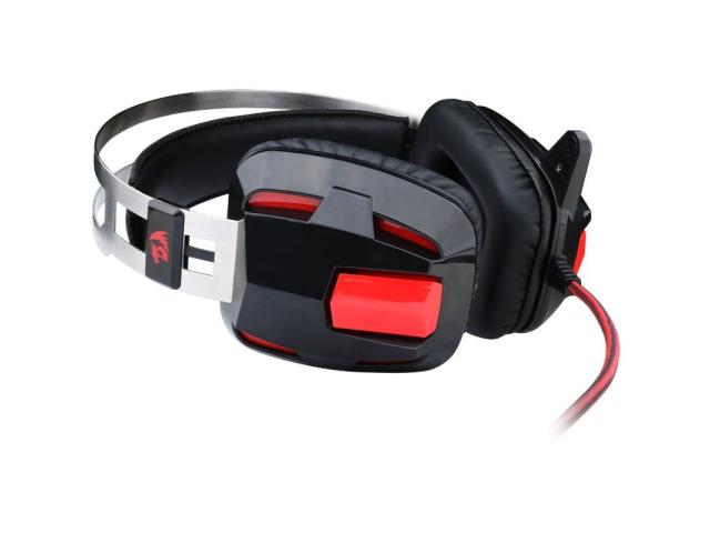 Casti cu microfon Redragon Lagopasmutus, Black