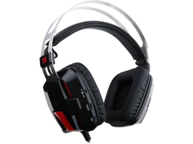 Casti cu microfon Redragon Lagopasmutus, Black