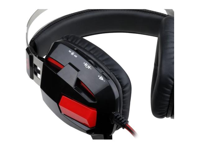 Casti cu microfon Redragon Lagopasmutus, Black
