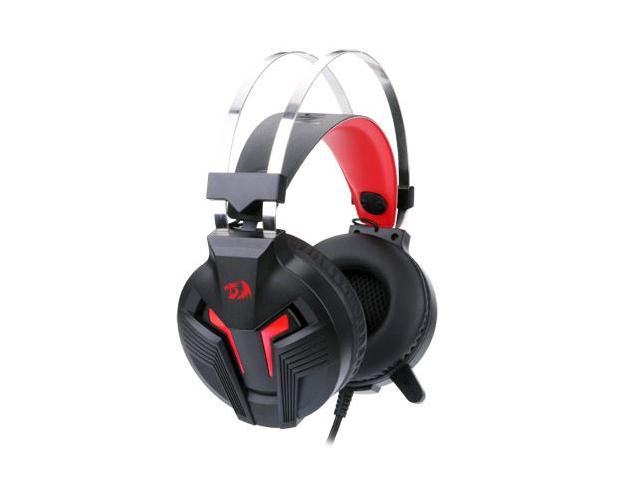 Casti cu microfon Redragon Memecoleous, USB-A/3.5mm jack, Black-Red