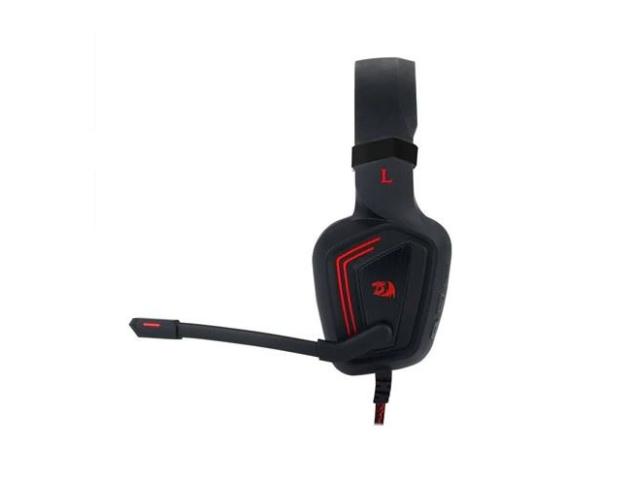 Casti cu microfon Redragon Muses, USB-A, Black-Red
