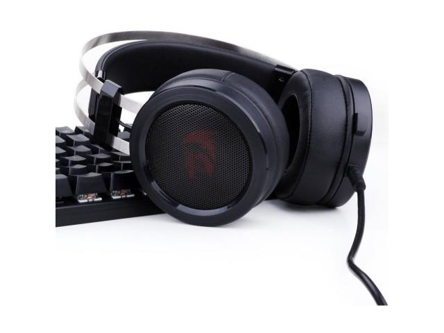 Casti cu microfon Redragon Scylla, 3.5mm jack, Black