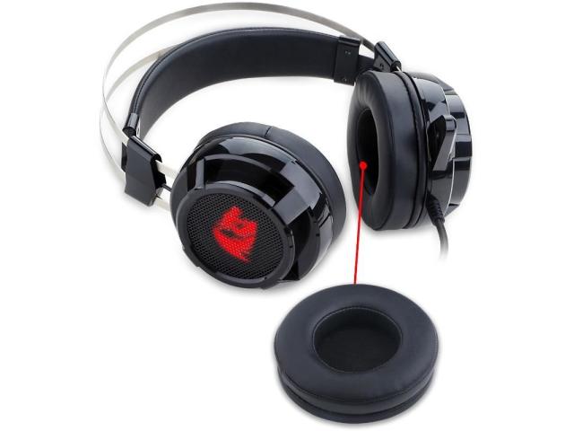 Casti cu microfon Redragon Siren 2, USB-A, Black