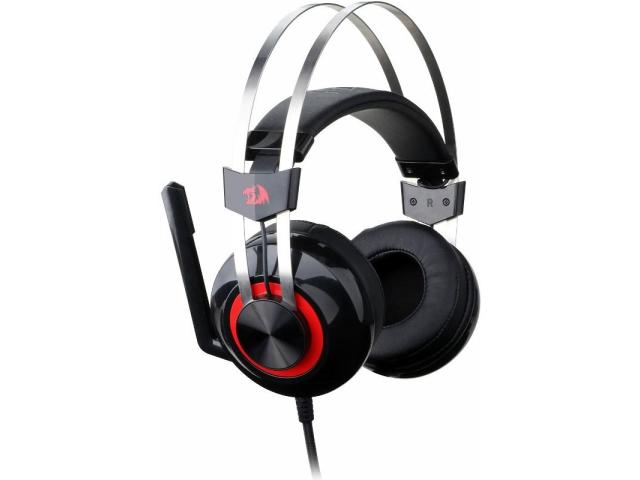 Casti cu microfon Redragon Talos, USB-A, Black