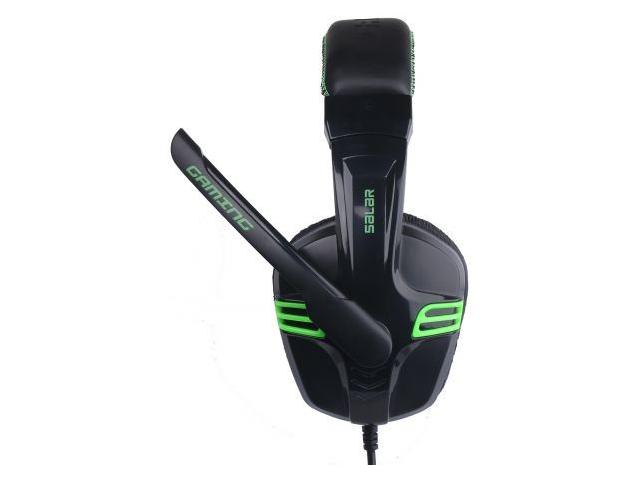 Casti cu microfon Somic Salar X-SHARK KX101, 3.5mm jack, Black
