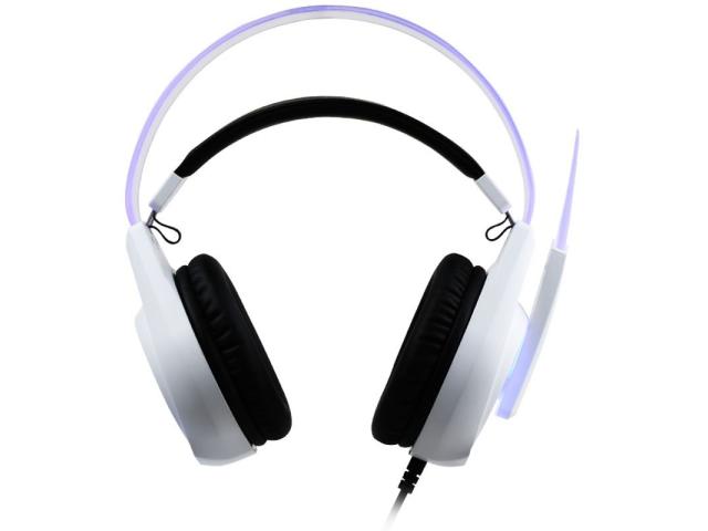Casti cu microfon Somic Senicc G241, USB-A/3.5mm jack, White
