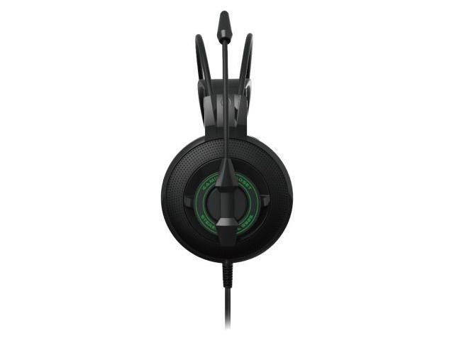 Casti cu microfon Somic G925, 3.5mm jack, Black-Green