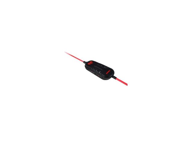 Casti cu microfon Somic G927 Pro, USB-A, Black-Red