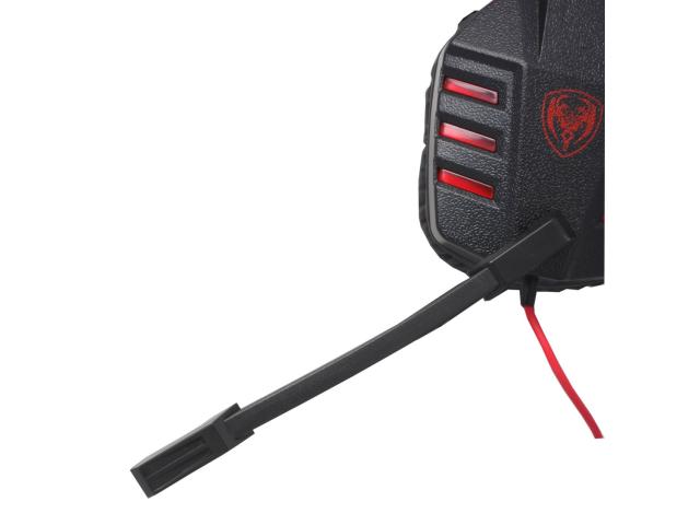 Casti cu microfon Somic G927 v2012, USB-A, Black-Red