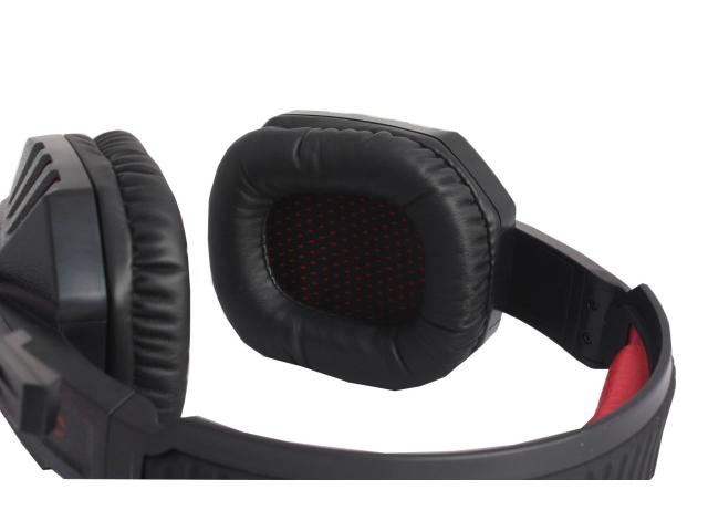 Casti cu microfon Somic G927 v2012, USB-A, Black-Red