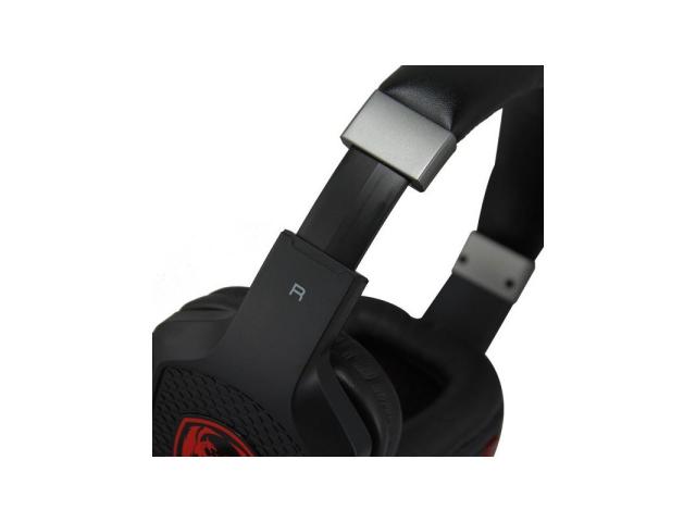 Casti cu microfon Somic G930, USB-A, Black-Red