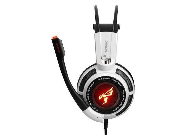 Casti cu microfon Somic G941, USB-A, White