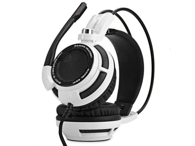 Casti cu microfon Somic G941, USB-A, White