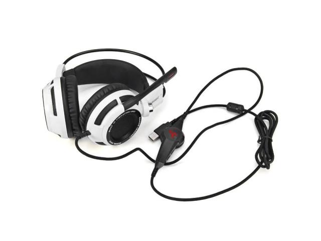 Casti cu microfon Somic G941, USB-A, White