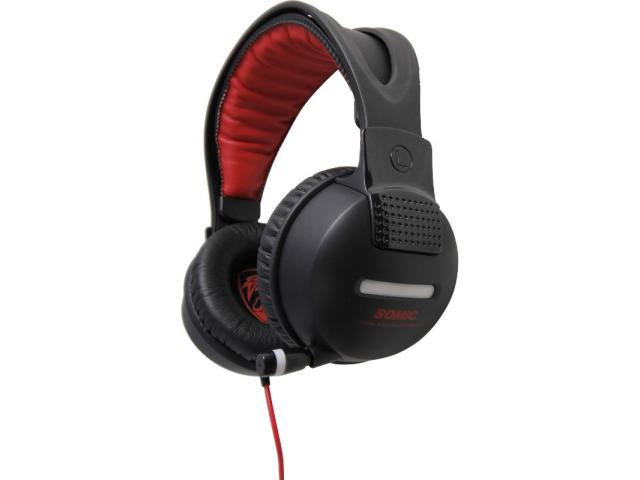 Casti cu microfon Somic G956, USB-A, Black
