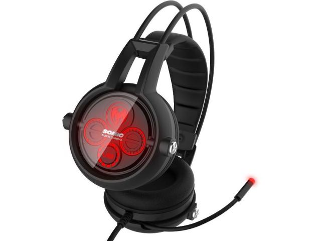 Casti cu microfon Somic G95X, USB-A, Black