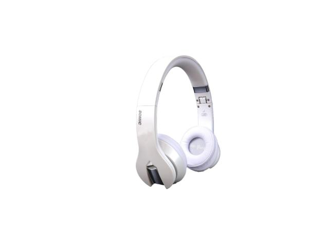 Casti cu microfon Somic N2 New York, 3.5mm jack, White
