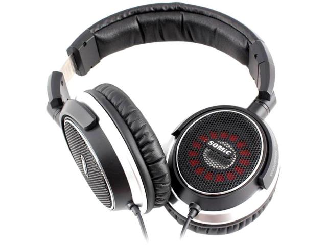 Casti cu microfon Somic V2, 3.5mm jack, Black