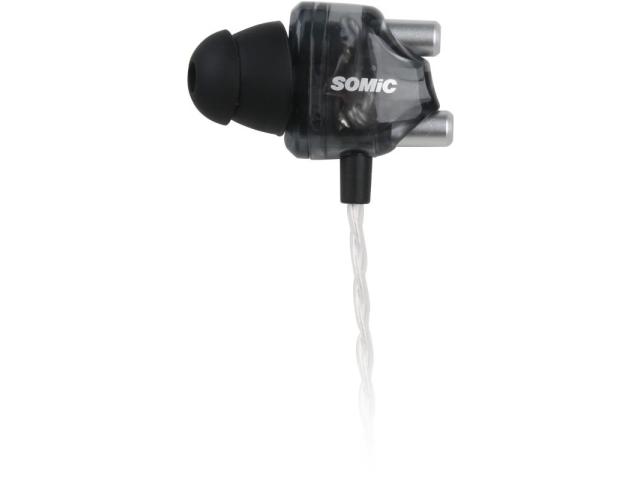 Casti cu microfon Somic V4, 3.5mm jack, Black