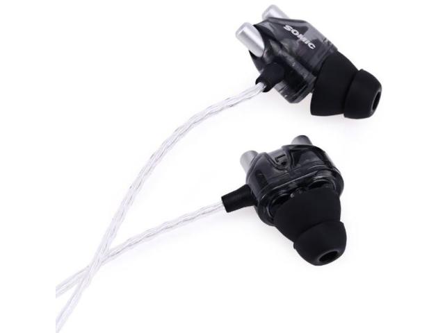 Casti cu microfon Somic V4, 3.5mm jack, Black