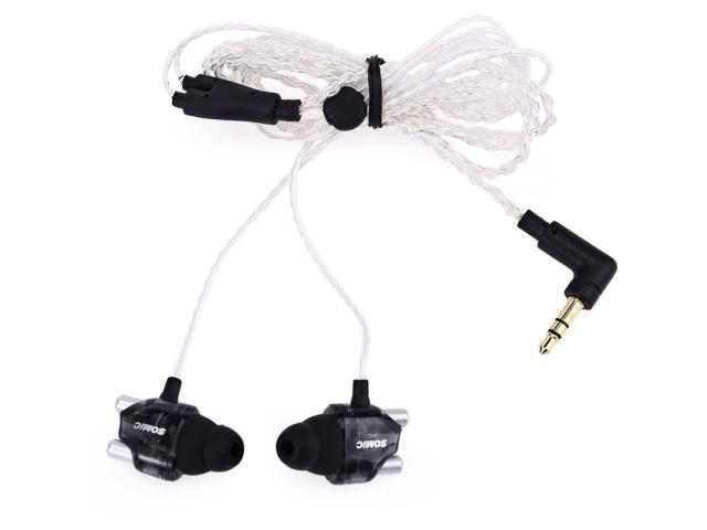 Casti cu microfon Somic V4, 3.5mm jack, Black