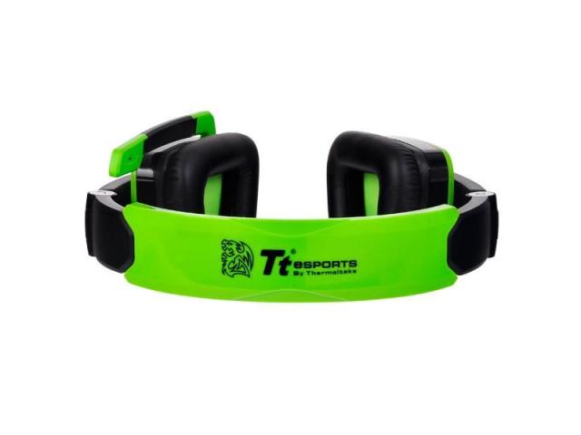 Casti cu microfon Thermaltake eSPORTS Console One, USB-A, Black-Green