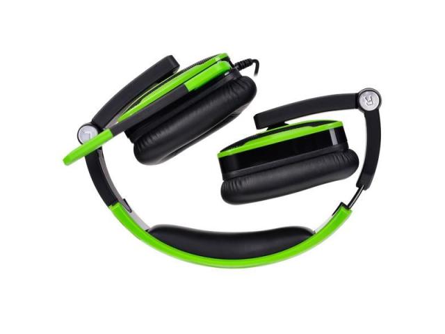 Casti cu microfon Thermaltake eSPORTS Console One, USB-A, Black-Green