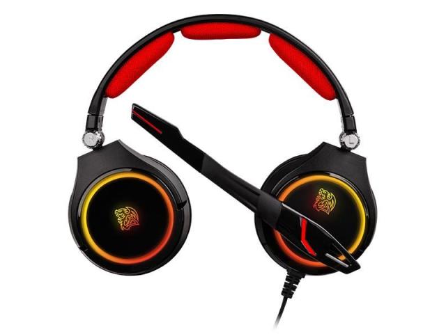Casti cu microfon Thermaltake Tt eSPORTS by CRONOS RGB 7.1, USB-A, Black