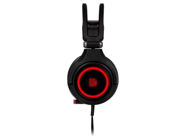 Casti cu microfon Tt eSPORTS by Thermaltake CRONOS Riing RGB 7.1, USB-A, Black