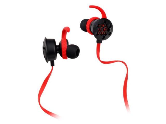 Casti cu microfon Thermaltake TT eSPORTs Isurus Pro HT-ISF-ANIBBK-19, 3.5mm jack, Red