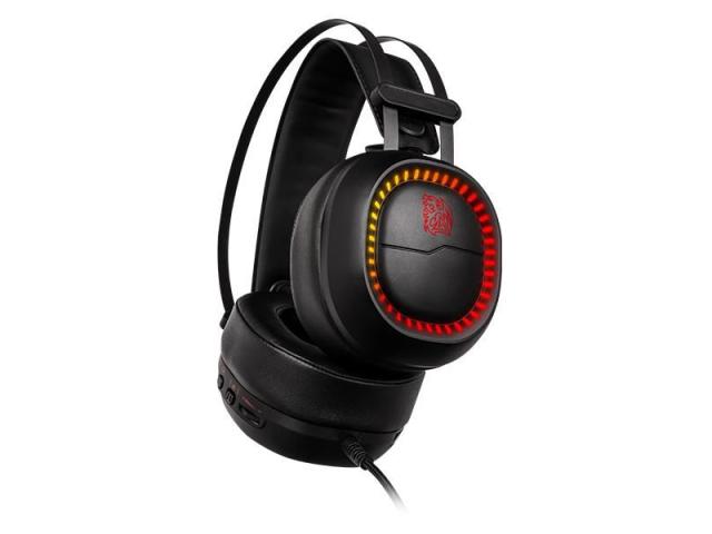 Casti cu microfon Thermaltake Tt eSPORTS SHOCK Pro RGB, 3.5mm jack, Black