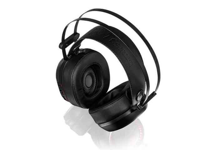 Casti cu microfon Thermaltake Tt eSPORTS SHOCK Pro RGB, 3.5mm jack, Black