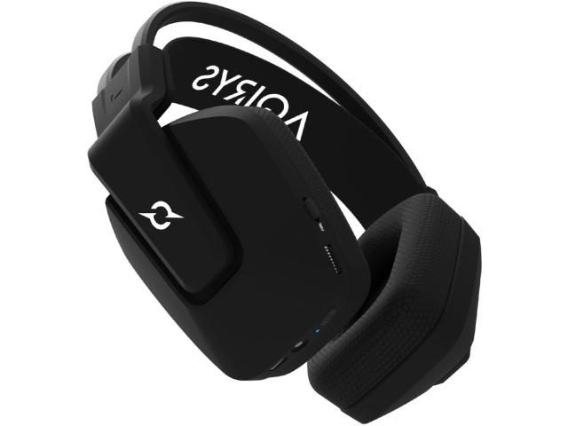 Casti cu microfon AQIRYS Alya, USB/USB Wireless/3.5mm jack, Black