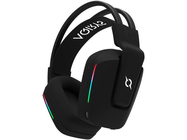 Casti cu microfon AQIRYS Alya, USB/USB Wireless/3.5mm jack, Black