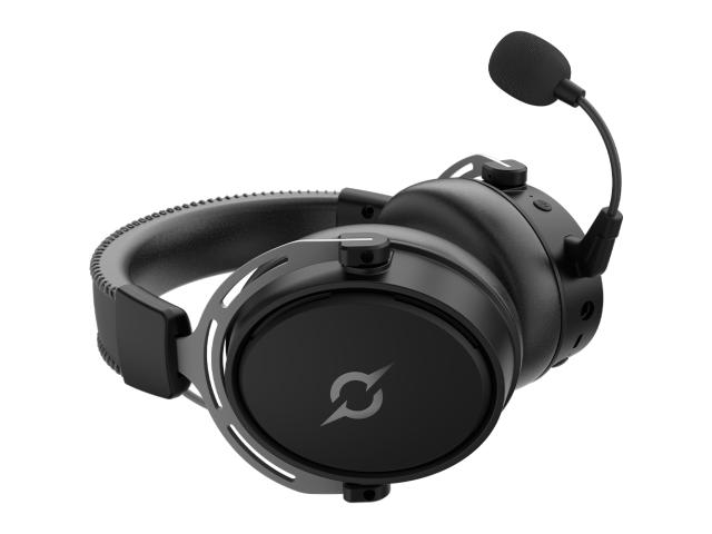 Casti cu microfon AQIRYS Andromeda, USB Wireless/3.5mm jack, Black