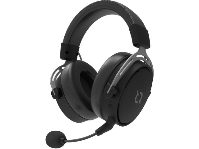 Casti cu microfon AQIRYS Andromeda, USB Wireless/3.5mm jack, Black