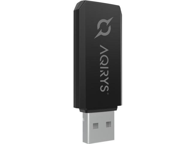 Casti cu microfon AQIRYS Andromeda, USB Wireless/3.5mm jack, Black