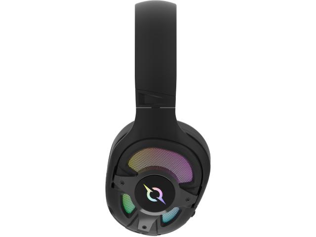 Casti cu microfon AQIRYS Ara, 3.5mm jack/USB Wireless/Bluetooth, Black