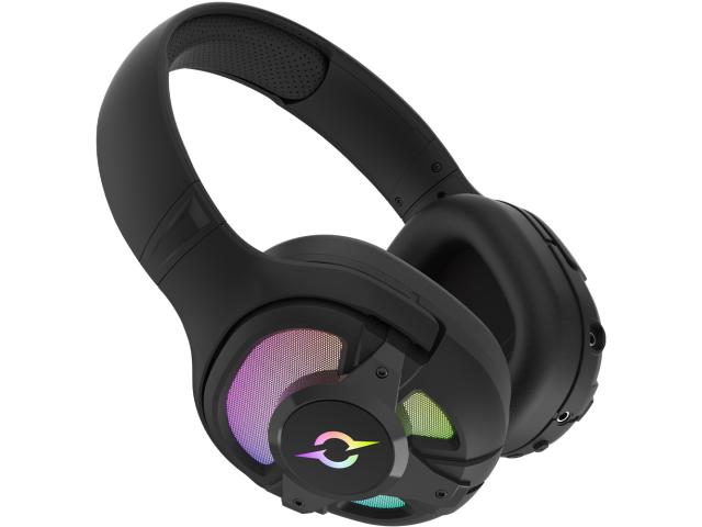 Casti cu microfon AQIRYS Ara, 3.5mm jack/USB Wireless/Bluetooth, Black