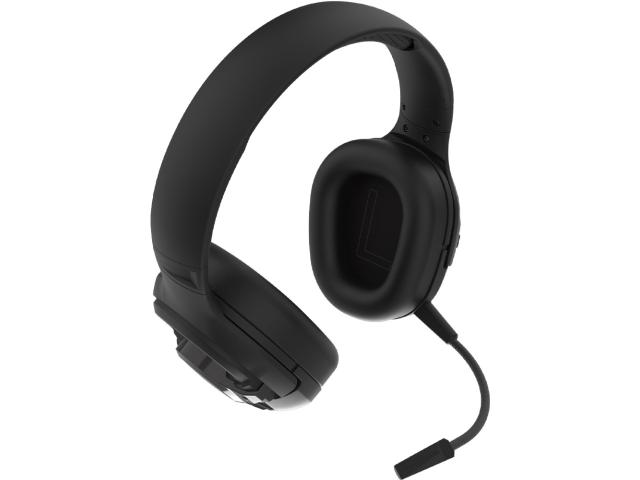 Casti cu microfon AQIRYS Ara, 3.5mm jack/USB Wireless/Bluetooth, Black