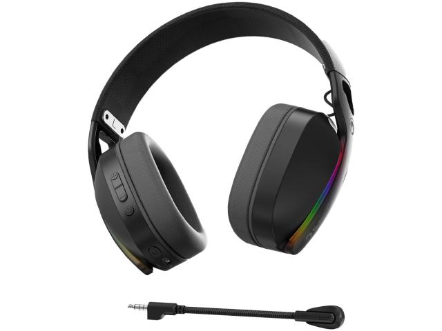 Casti cu microfon Marvo HG9086W, RGB LED, 3.5mm jack/USB Wireless/Bluetooth, Black