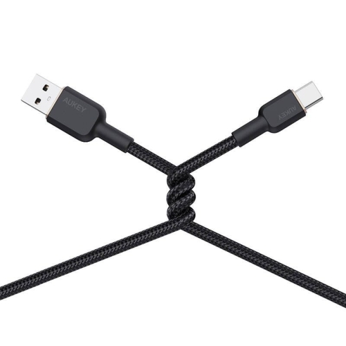 Cablu de date AUKEY CB-NAC2, USB-C - USB, 1.8 m, Black