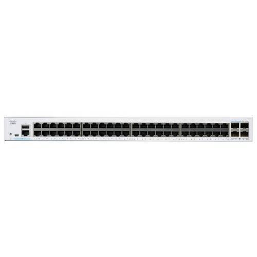 Switch Cisco CBS350-48T-4G, 48 porturi