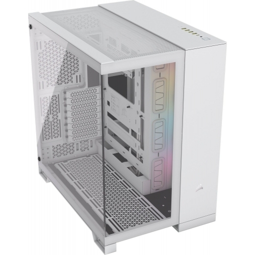 Carcasa Corsair 6500X TG RGB White, Fara sursa
