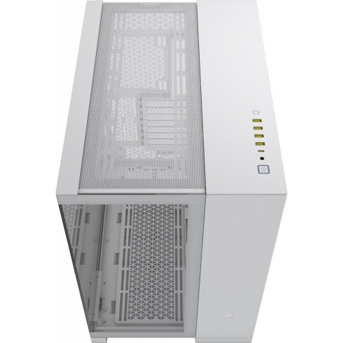 Carcasa Corsair 6500X TG RGB White, Fara sursa