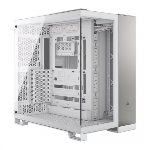 Carcasa Corsair 6500X TG White/Satin Grey, Fara sursa