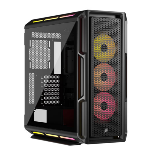 Carcasa Corsair iCUE 5000T LX RGB Midi TG Black, Fara Sursa
