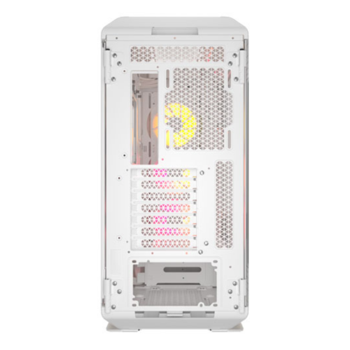 Carcasa Corsair iCUE 5000T LX RGB Midi TG White, Fara Sursa